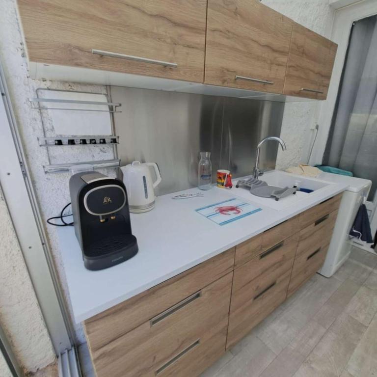Studio avec terrasse, parking, près de la plage - 4 pers. - FR-1-326-867 - Estudio - 2