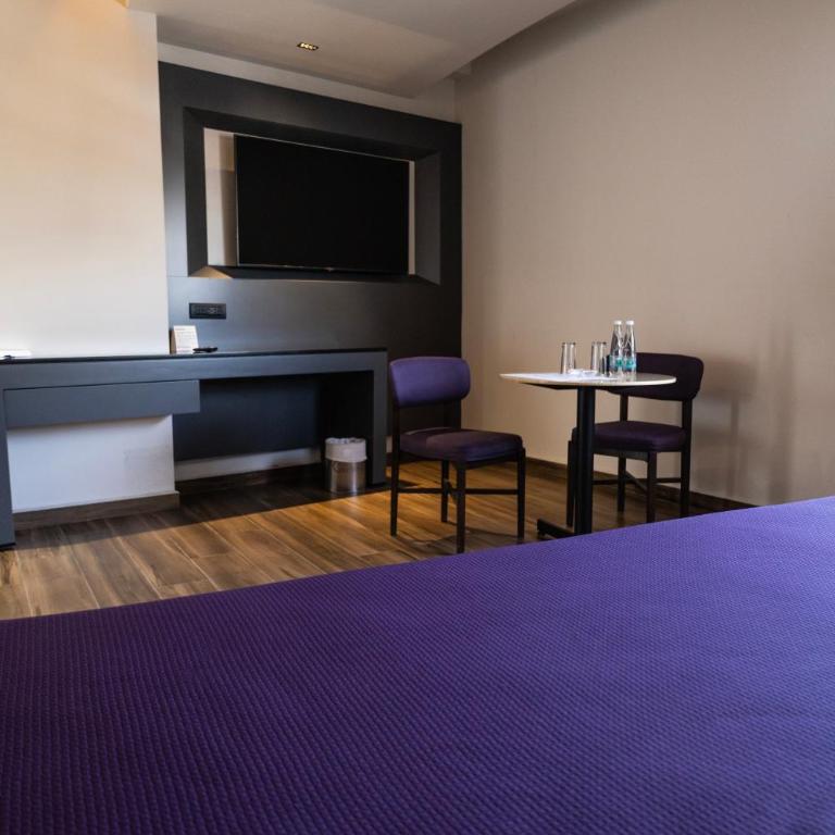 Hotel Aranjuez - Habitación con cama extragrande. - 6