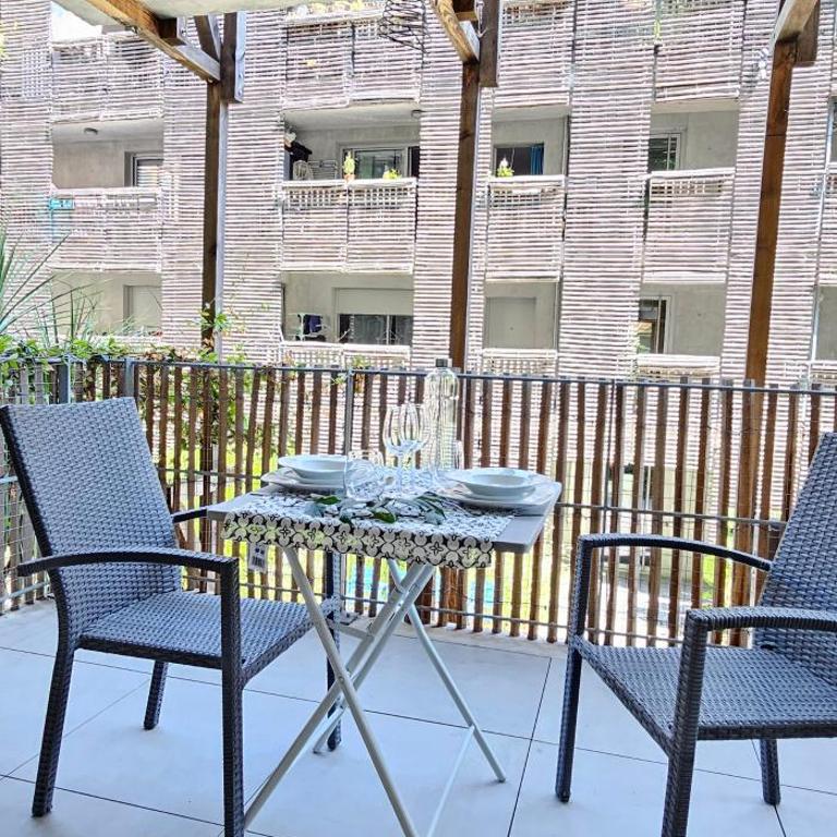 Appartement Cosy Dans Un Ecrin De Verdure -Nice - Appartement 1 Chambre - 22