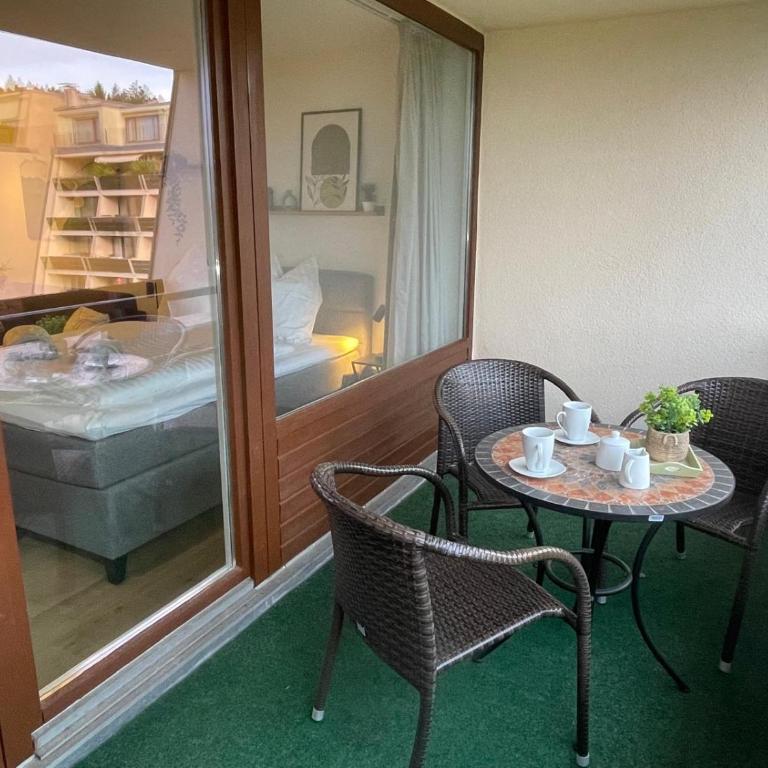 Ausblick in den Bayerischen Wald - Moderne Ferienwohnung - Apartment mit 1 Schlafzimmer - 15