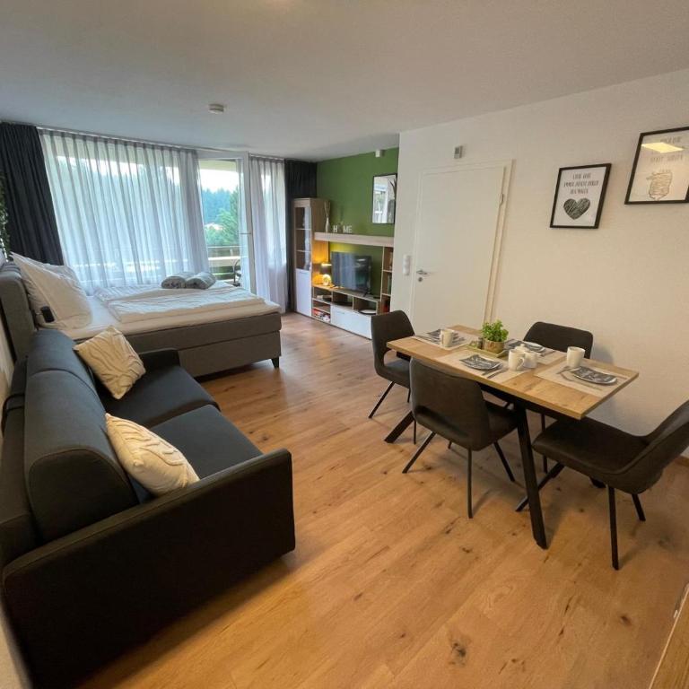 Ausblick in den Bayerischen Wald - Moderne Ferienwohnung - Apartment mit 1 Schlafzimmer - 17