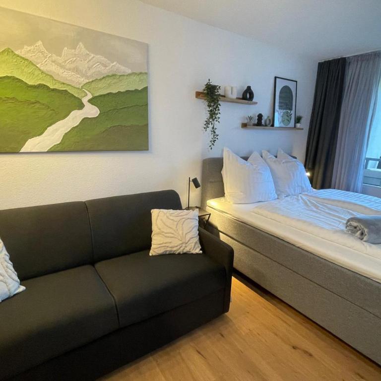 Ausblick in den Bayerischen Wald - Moderne Ferienwohnung - Apartment mit 1 Schlafzimmer - 24