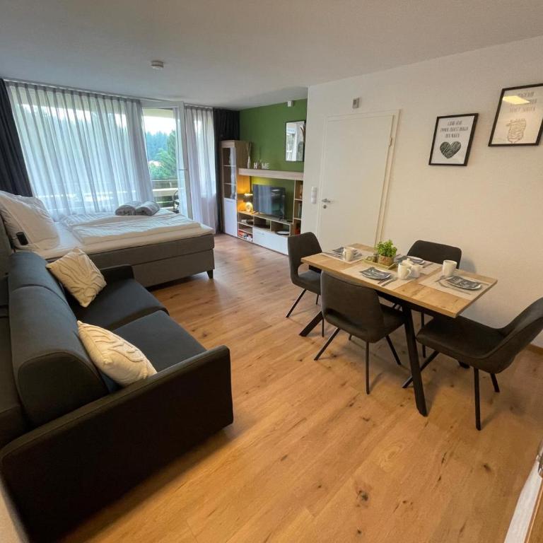 Ausblick in den Bayerischen Wald - Moderne Ferienwohnung - Apartment mit 1 Schlafzimmer - 27