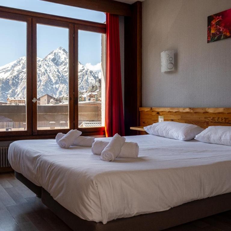 Atmosphere Hotel - Chambre Double ou Lits Jumeaux - Vue sur Montagnes - 14