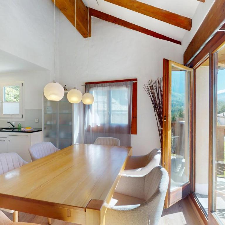 Abitaziun Guardalej 756 - Champfèr - Apartment mit Balkon - 5