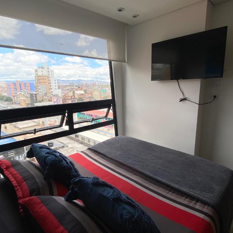 Acogedor apartamento en Chapinero - WiFi, seguridad 24h, gym y más - Apartamento de 1 dormitorio con vistas a la ciudad - 5