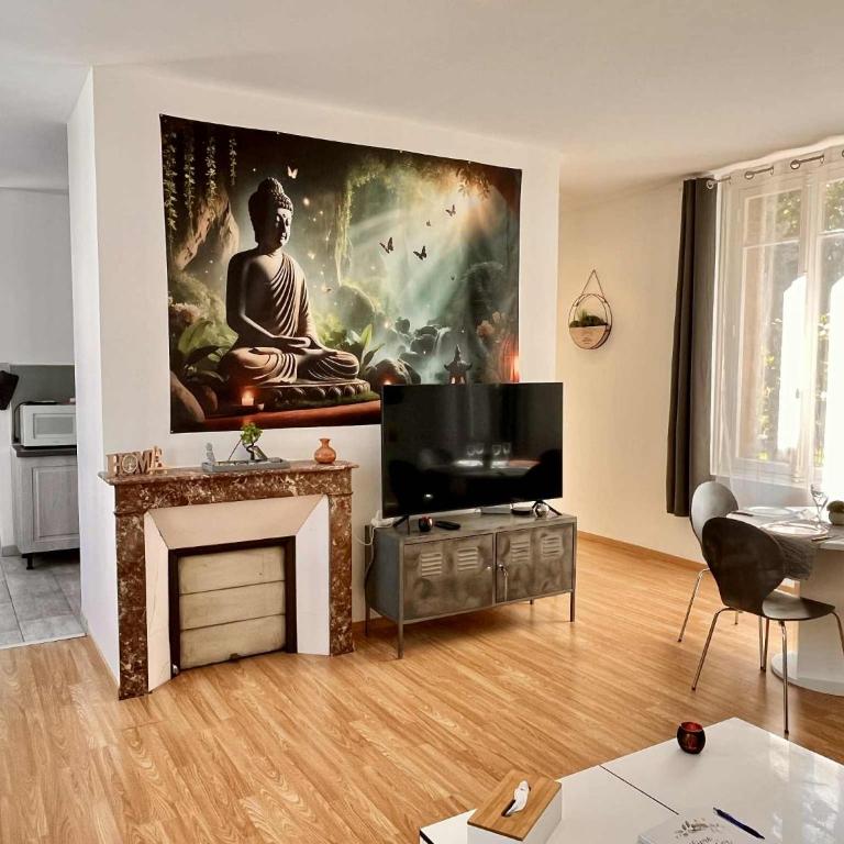 L'Orée du Jardin T3 parking - Apartment mit 2 Schlafzimmern und Gartenblick - 2