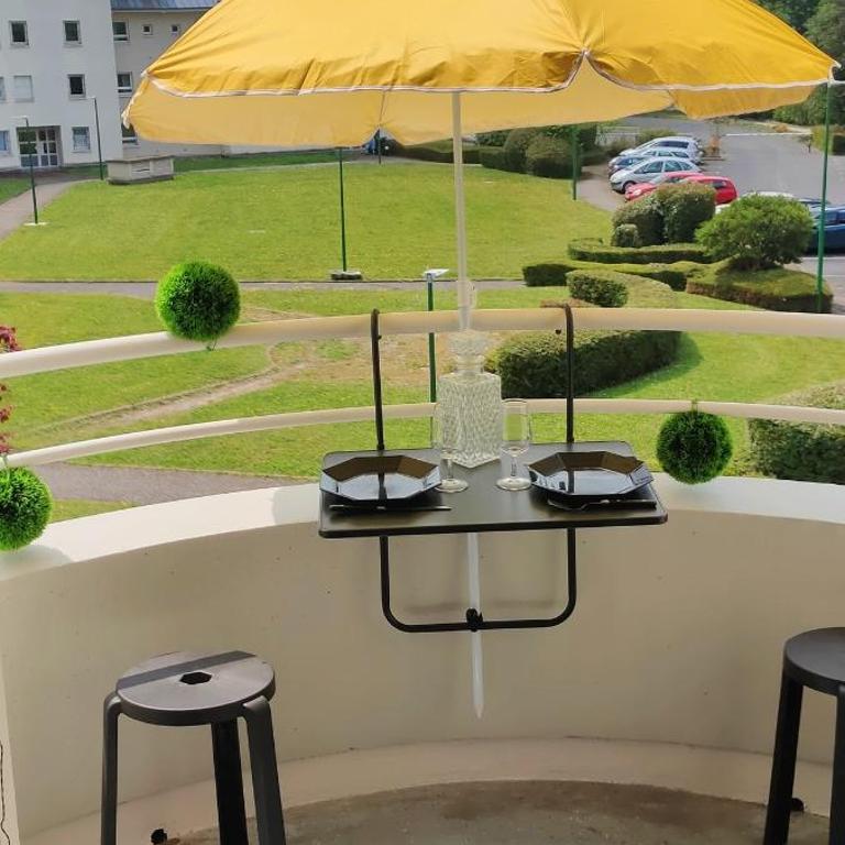 Appartement Le doux Viking, balcon & parking privé proche Zénith Caen - Appartamento con 1 Camera da Letto - 10