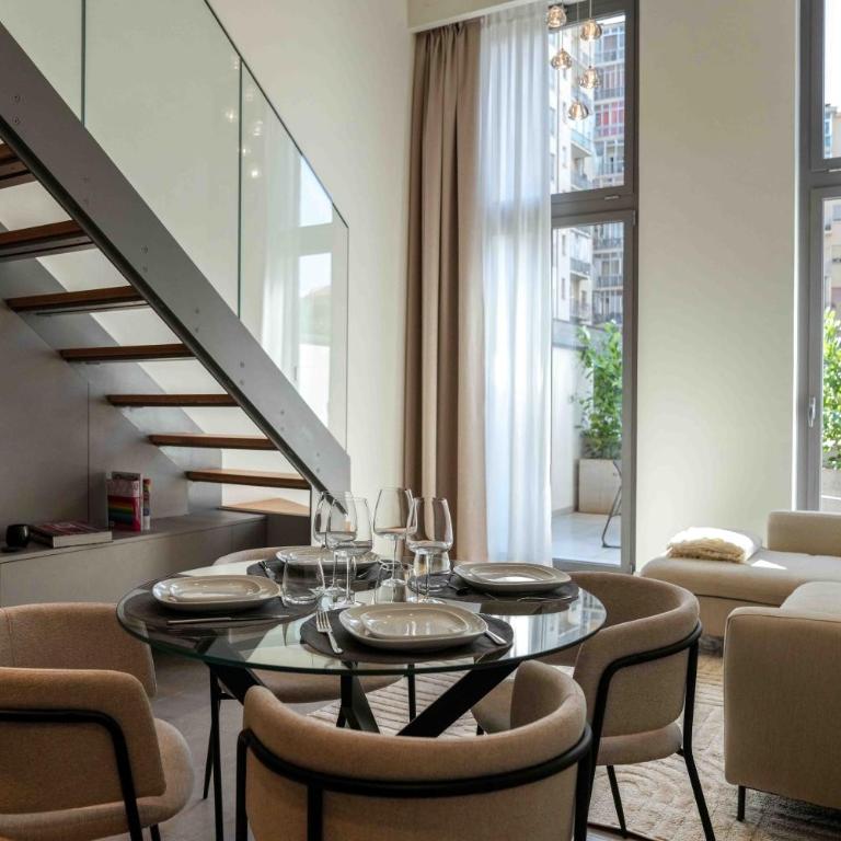Angela Suite - Luxury loft near Politecnico and city center - Appartamento Loft con 1 Camera da Letto e Balcone - 1