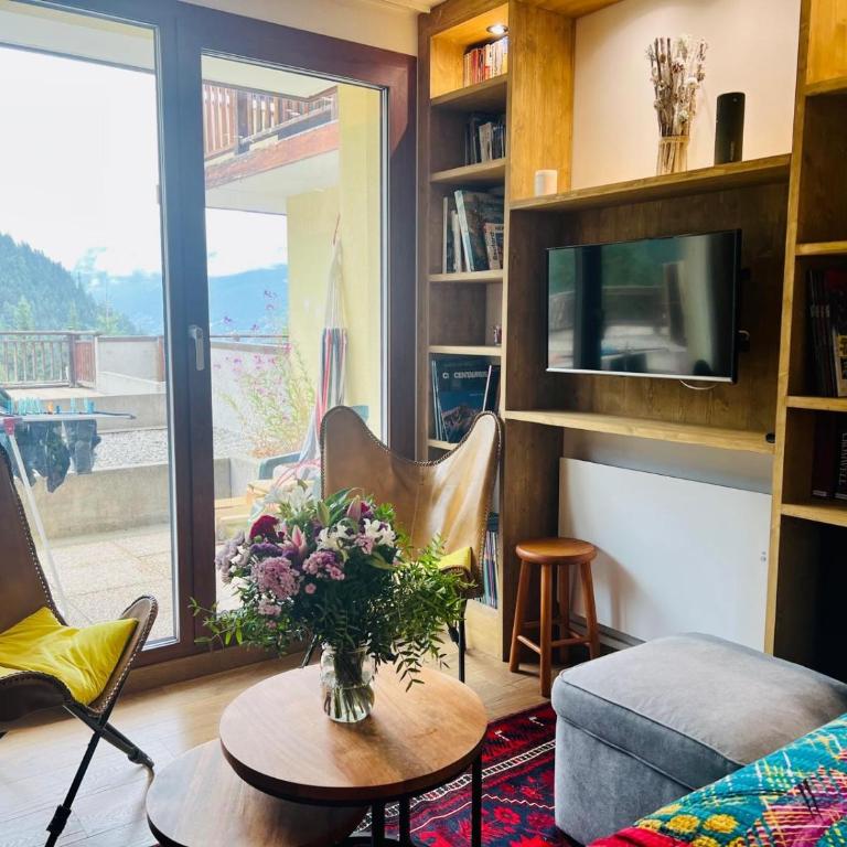 Chalet Jonquille - Appartement avec Vue sur la Montagne - 3