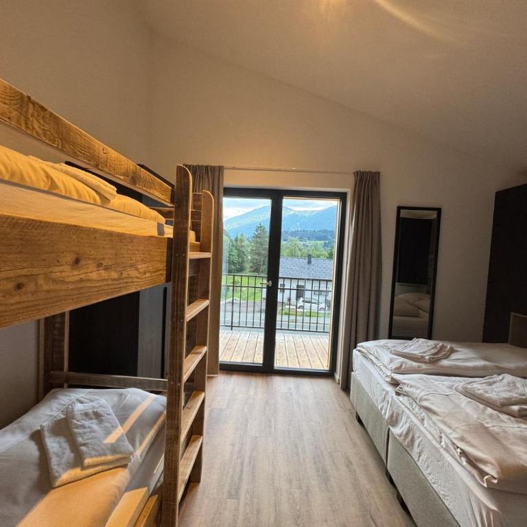 Chalets Dualhaus, 2 Apartments mit Sauna, Nähe Pressegger See, Skibus zum Nassfeld - Chalet mit 2 Schlafzimmern - 20