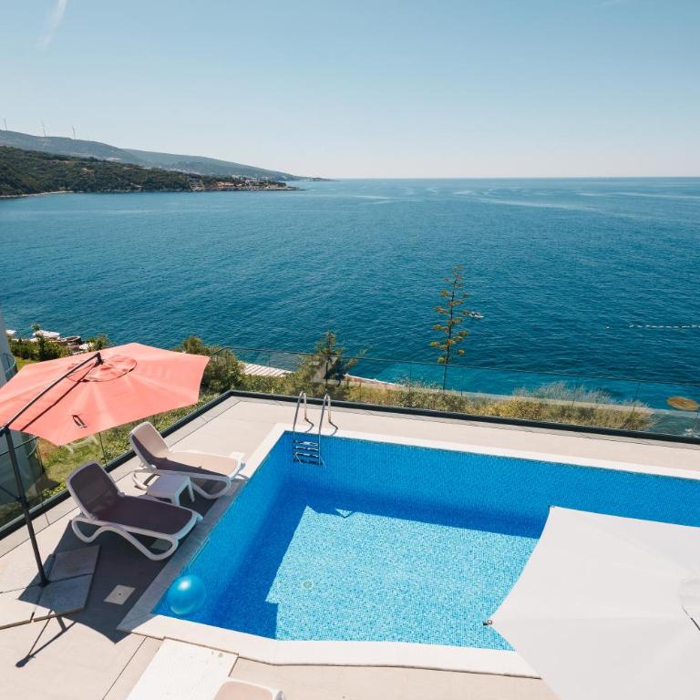 Seafront Villa with Private Pool in Dobra Voda, Montenegro - Villa - 28