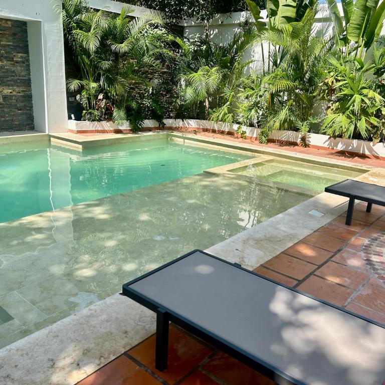 Habitación de lujo con piscina y jacuzzi en Crespo - 2 - Habitación Doble con baño privado - 13