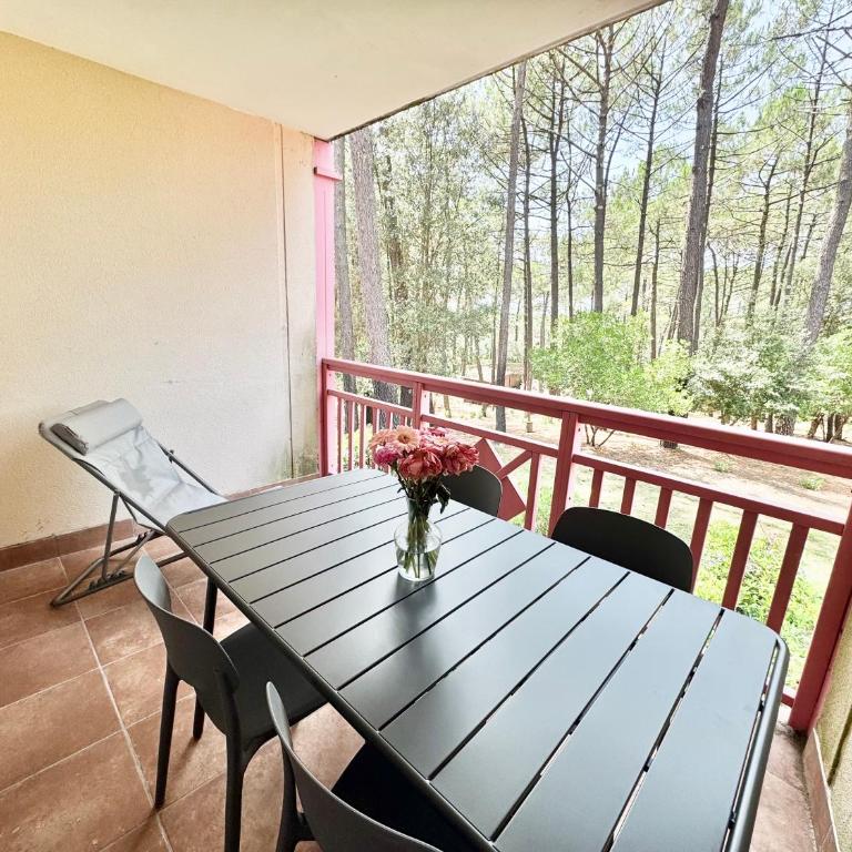 T2 Lacanau - piscine chauffée au calme sur le golf à 2kms Océan - Appartement 1 Chambre - 11