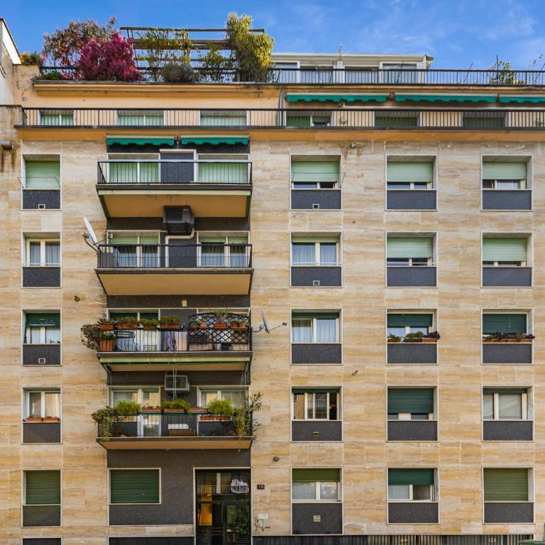 Tortona-Metro Tolstoj 5min - Spacious 6 guests - WiFi - Appartamento con 2 Camere da Letto - 16