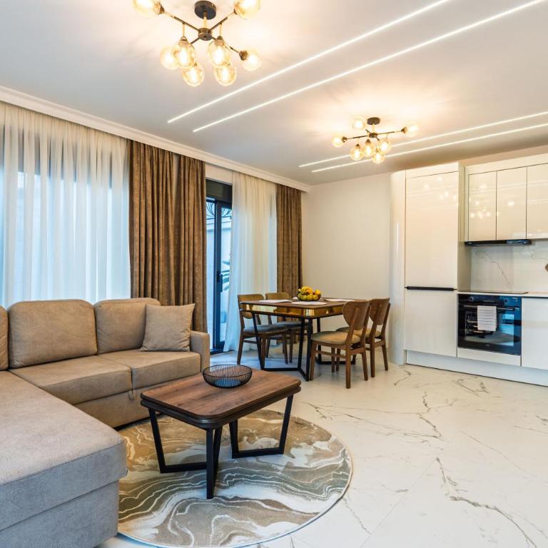 Lux Apartments Villa B-L-S - Apartman sa 2 Spavaće Sobe, Terasom i Pogledom na More - 11