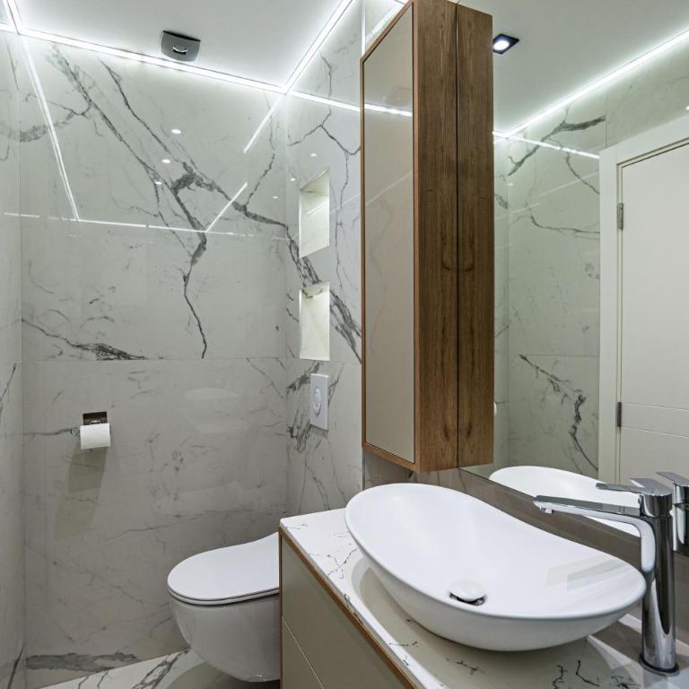 Lux Apartments Villa B-L-S - Apartman sa 2 Spavaće Sobe, Terasom i Pogledom na More - 13