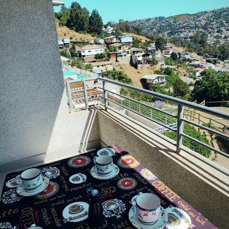 Ocean View & Pool Family Apartment 2P - One-Bedroom Apartment with Balcony and City View - 29