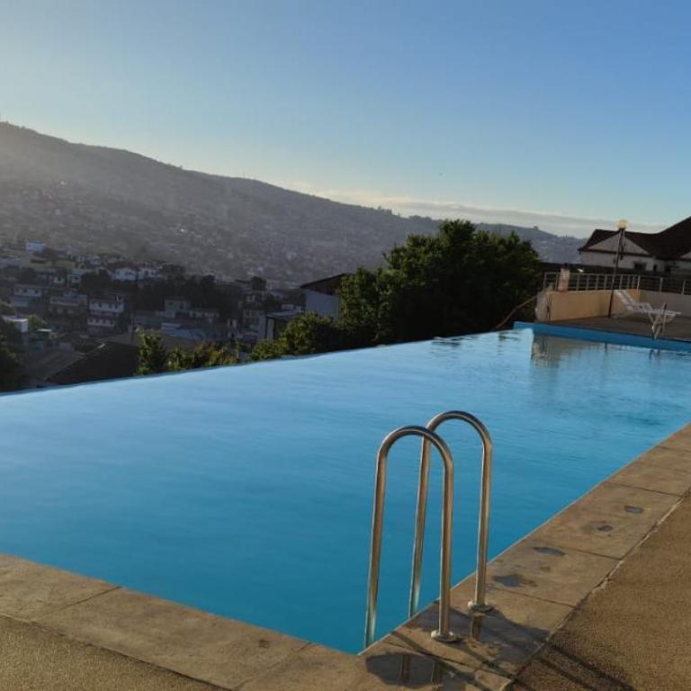 Ocean View & Pool Family Apartment 2P - One-Bedroom Apartment with Balcony and City View - 75