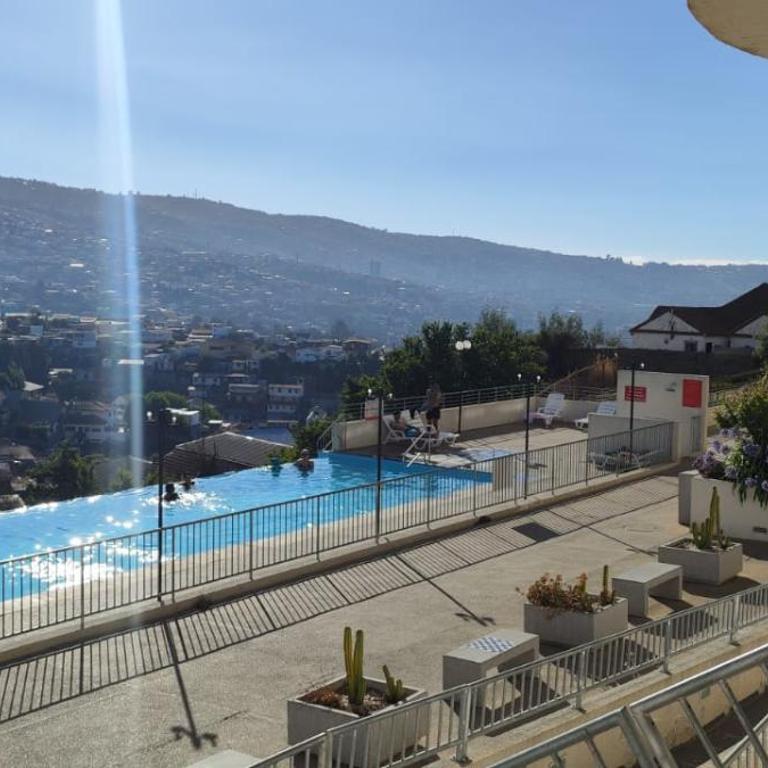 Ocean View & Pool Family Apartment 2P - One-Bedroom Apartment with Balcony and City View - 71