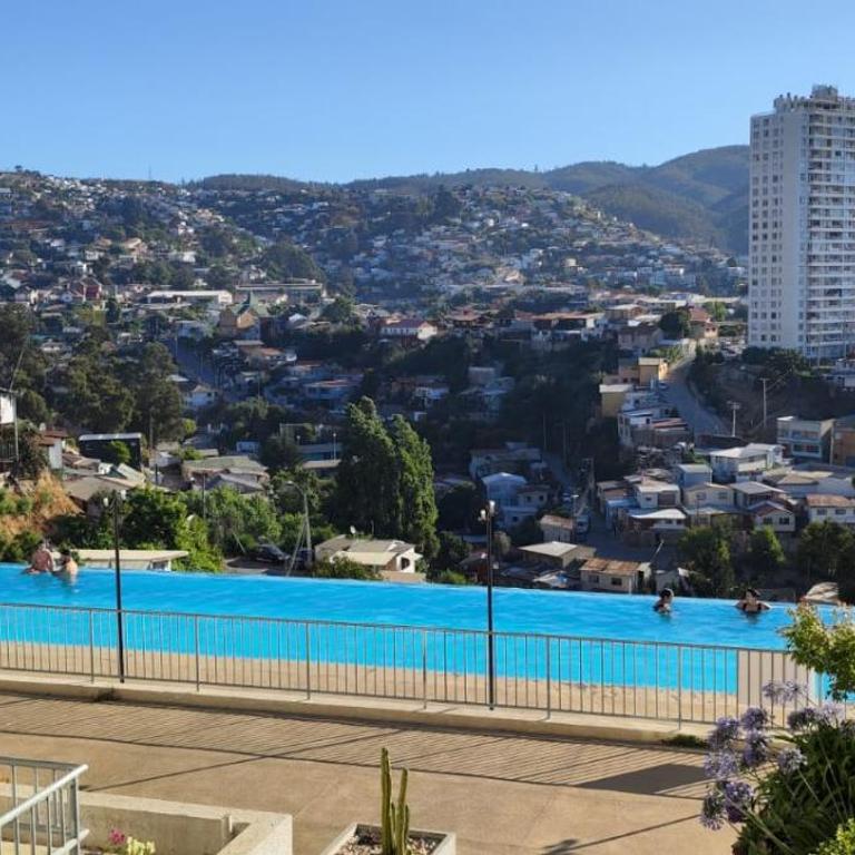 Ocean View & Pool Family Apartment 2P - One-Bedroom Apartment with Balcony and City View - 67