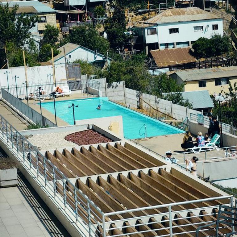 Ocean View & Pool Family Apartment 2P - One-Bedroom Apartment with Balcony and City View - 80
