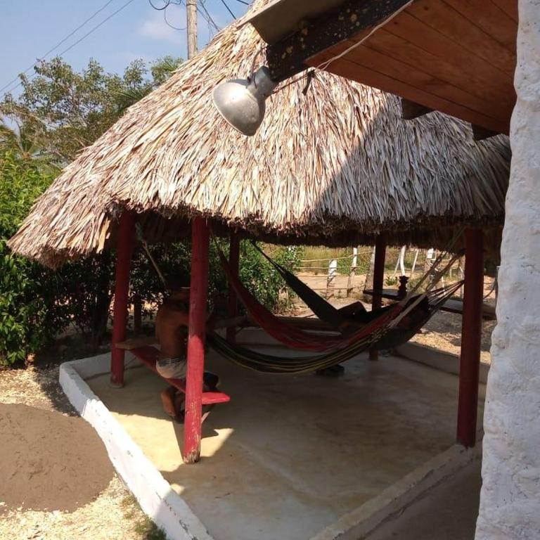 Refugio olgamar, Cabaña con kiosco cerca al mar - Casa - 7