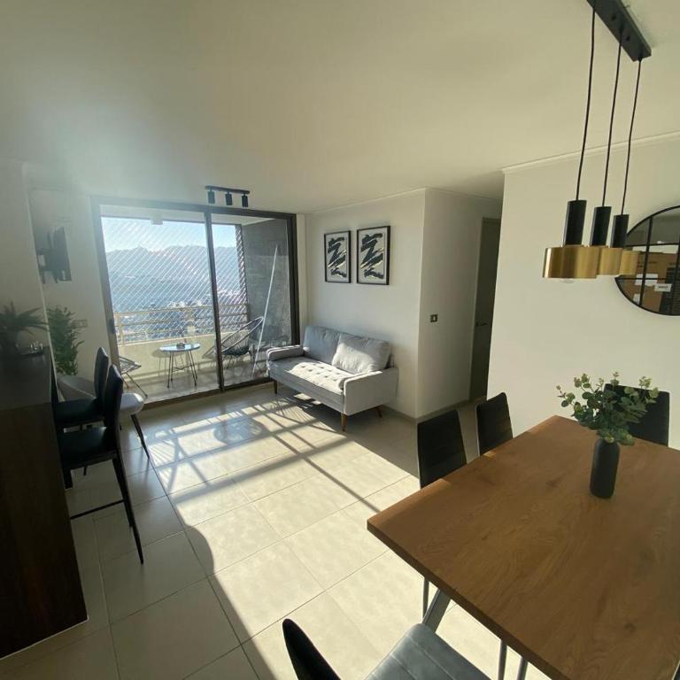 Departamento con vista al mar y cruz del tercer milenio Coquimbohouse - Three-Bedroom Apartment - 25