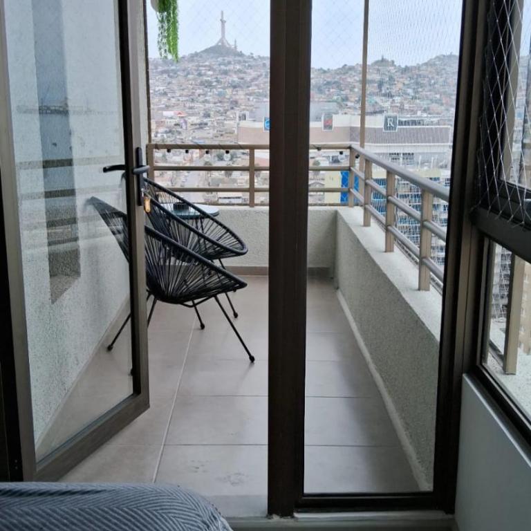 Departamento con vista al mar y cruz del tercer milenio Coquimbohouse - Three-Bedroom Apartment - 31