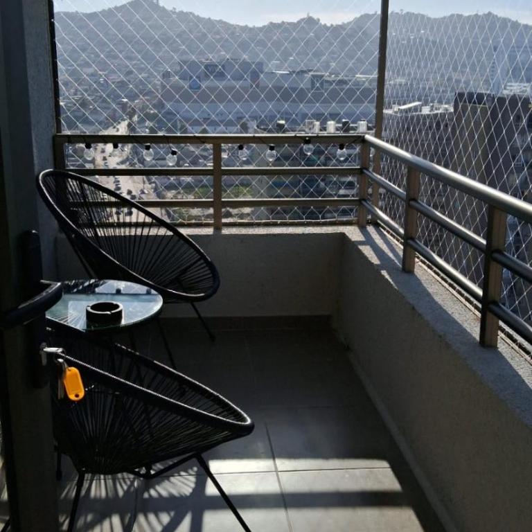 Departamento con vista al mar y cruz del tercer milenio Coquimbohouse - Three-Bedroom Apartment - 33