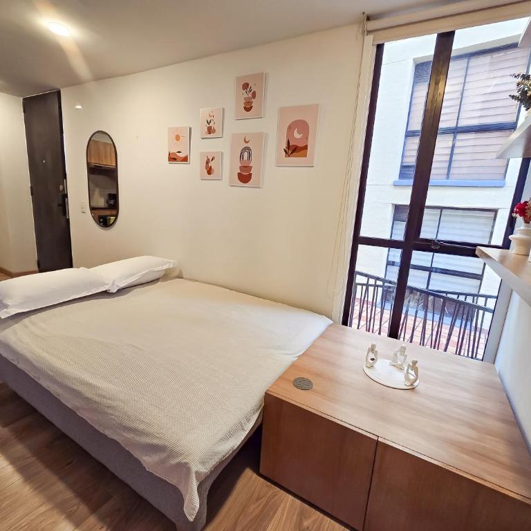 Cerca a La Candelaria, Bogotá, moderno con parqueadero - Apartamento de 1 dormitorio - 25