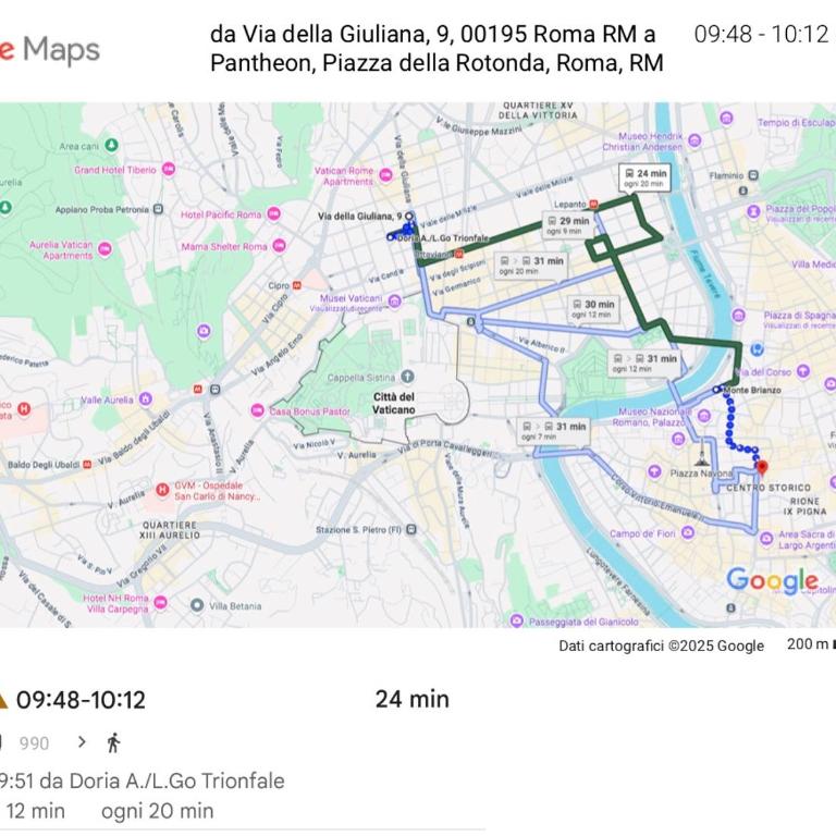 A Casa Tua Vatican Suite - Apartment mit 2 Schlafzimmern - 65