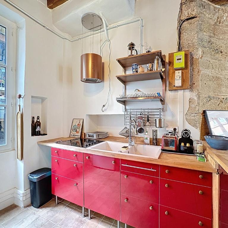 Le Cocon Canut - Lyon Hypercentre - One-Bedroom Apartment - Non-Smoking - 17