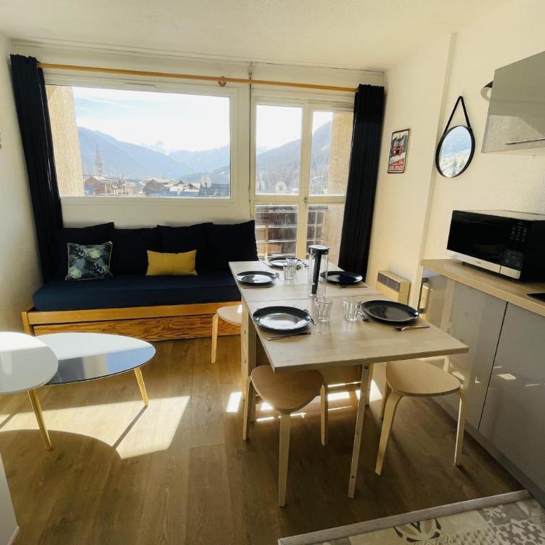 Studio with balcony near the slopes Chantemerle - Studio - 5