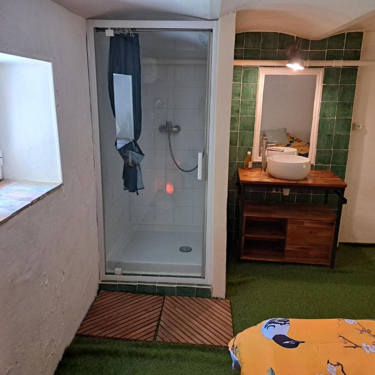Studio au calme dans propriété avec jardin - Studio mit Queensize-Bett - 2