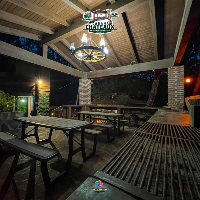 Chateaux de mi Sierra Encantada - Cabaña privada y acogedora de 3 habitaciones en Mazamitla, Jal para 10-13 Personas - Casa de 3 dormitorios - 4
