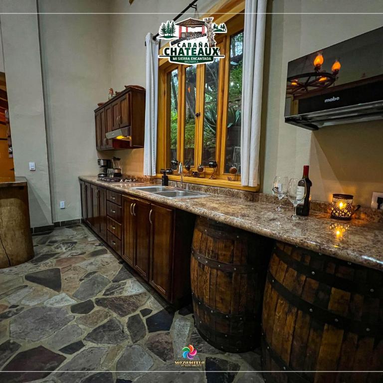 Chateaux de mi Sierra Encantada - Cabaña privada y acogedora de 3 habitaciones en Mazamitla, Jal para 10-13 Personas - Casa de 3 dormitorios - 8
