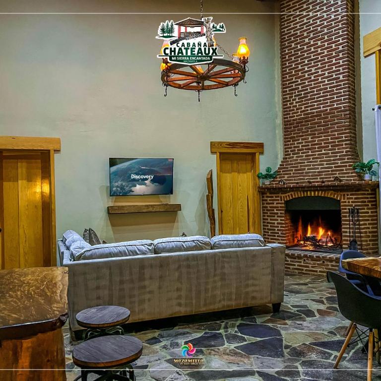 Chateaux de mi Sierra Encantada - Cabaña privada y acogedora de 3 habitaciones en Mazamitla, Jal para 10-13 Personas - Casa de 3 dormitorios - 22
