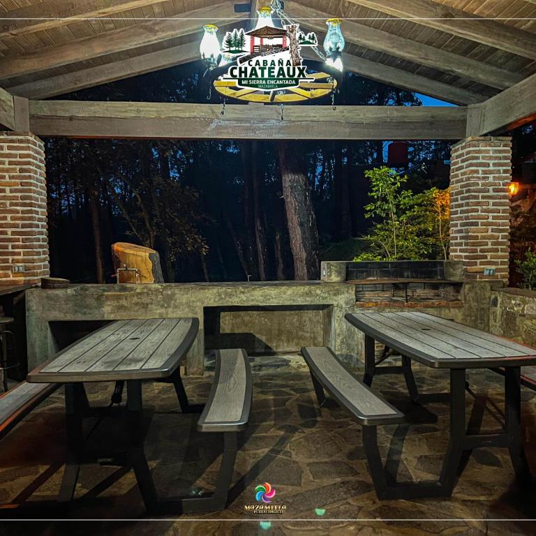 Chateaux de mi Sierra Encantada - Cabaña privada y acogedora de 3 habitaciones en Mazamitla, Jal para 10-13 Personas - Casa de 3 dormitorios - 60