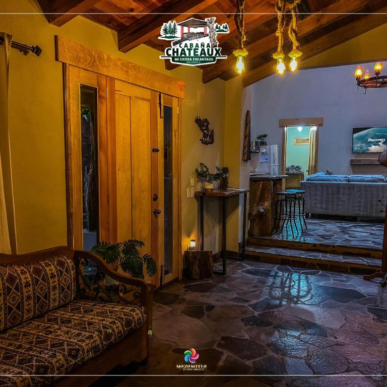 Chateaux de mi Sierra Encantada - Cabaña privada y acogedora de 3 habitaciones en Mazamitla, Jal para 10-13 Personas - Casa de 3 dormitorios - 69