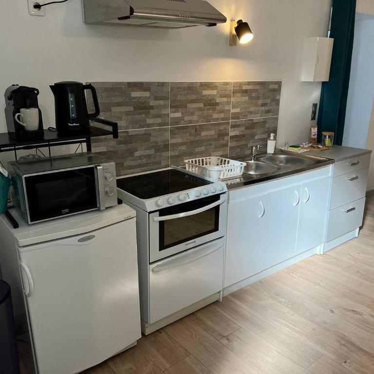 Le Dauphin, Proche gare, Wifi, Netflix - Appartement 1 Chambre - 5