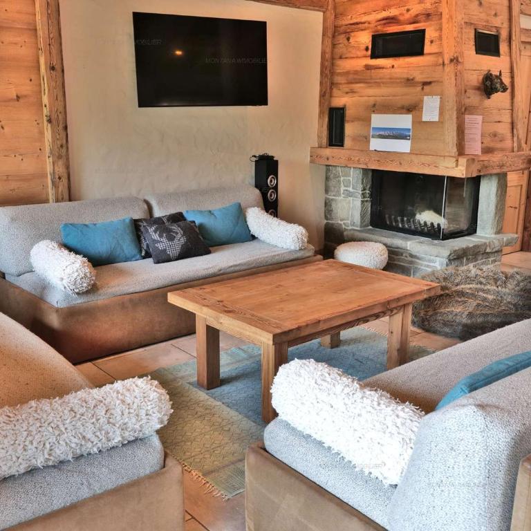 Luxueux 6 pièces avec sauna, hammam et jacuzzi, à 300m du centre et au pied des télécabines! - FR-1-458-95 - Apartamento (16 adultos) - 2