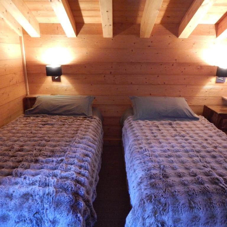 Chalet LE VAL NESS - Chambre Double ou Lits Jumeaux - Vue sur Jardin - 11