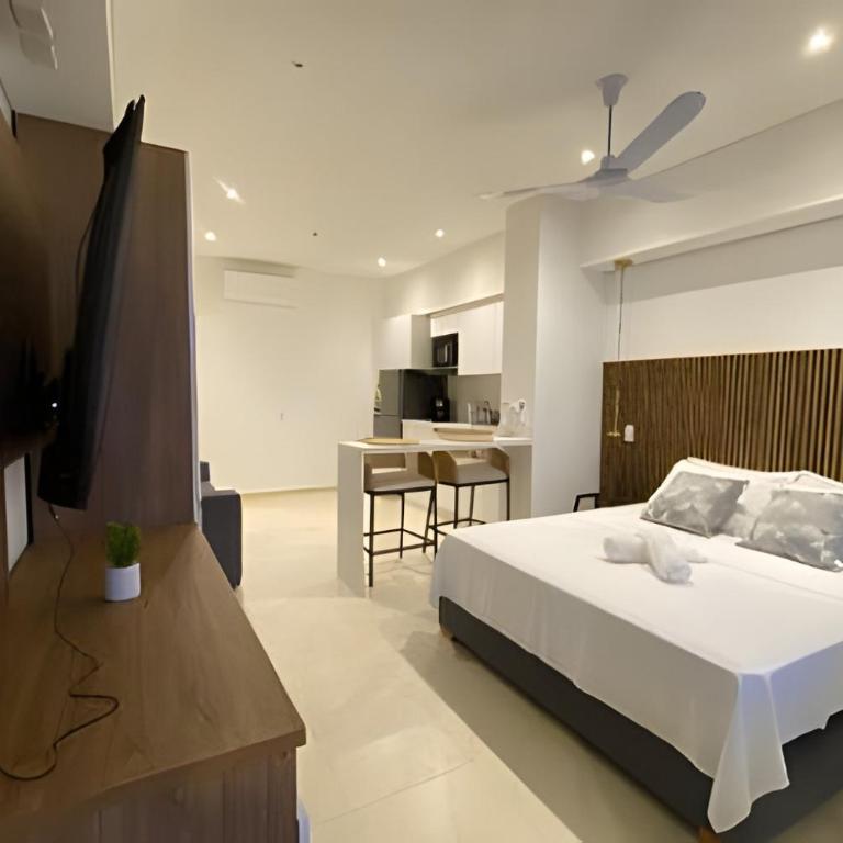 Aparta suite con vista a la Ciénega/1040 - Estudio con balcón - 1