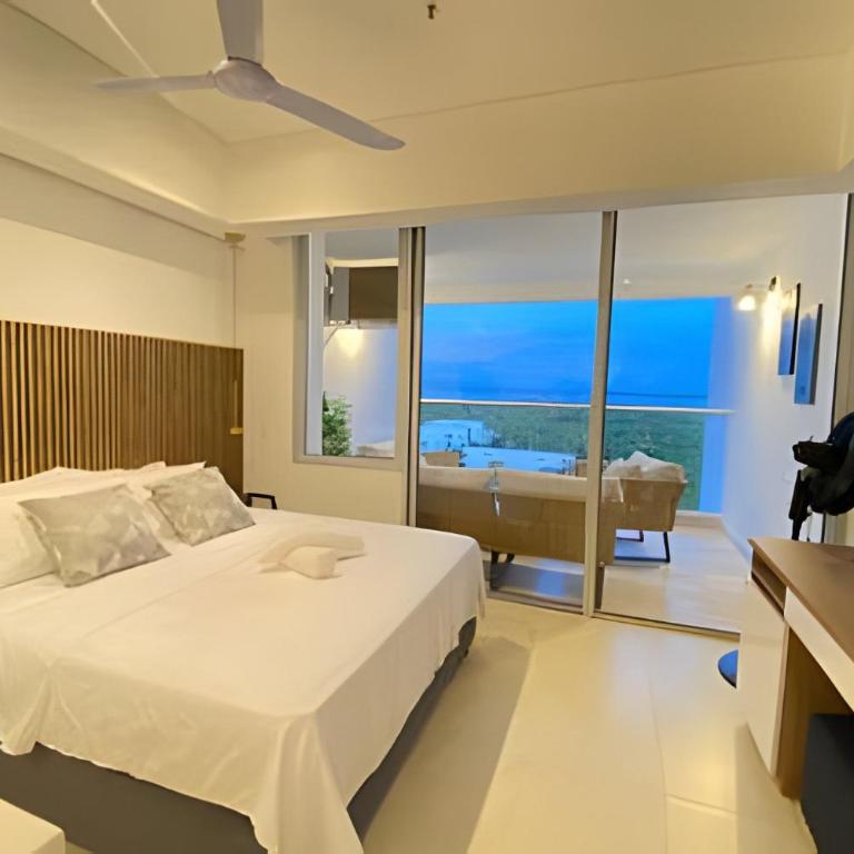 Aparta suite con vista a la Ciénega/1040 - Estudio con balcón - 4