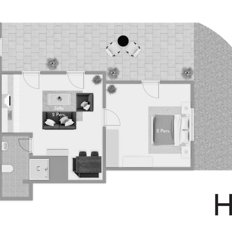 HØV - Boutique-Apartments im Allgäu - Natur & Design - Apartment mit Gartenblick - 5
