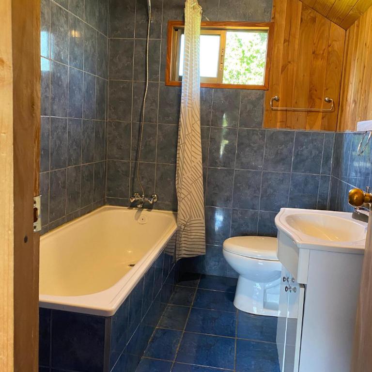 Cabaña de descanso en Caburgua Pucón - Four-Bedroom House - 27
