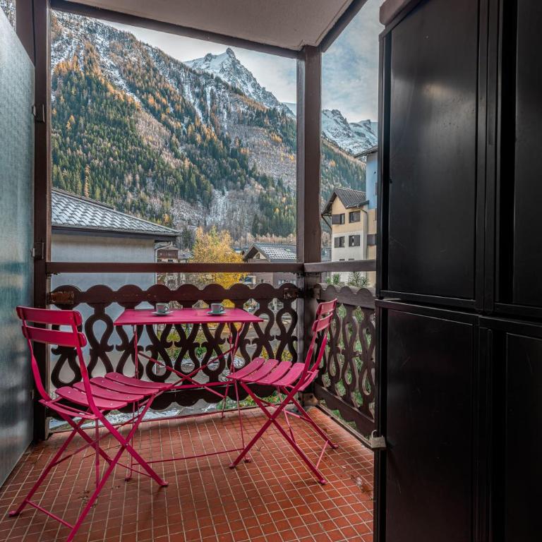 Vue montagne parking privé balcon - Apartment with Mountain View - 30