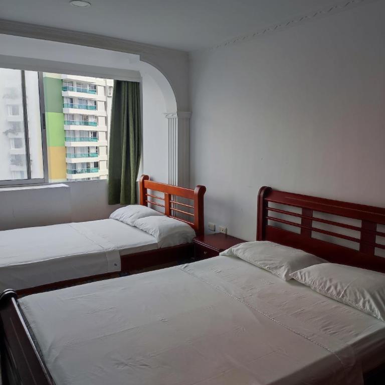 Cartagena Beach con vista al mar - Three-Bedroom Apartment - 21