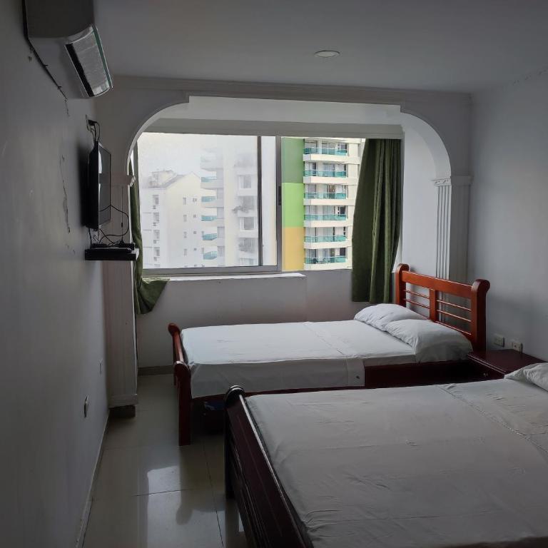 Cartagena Beach con vista al mar - Three-Bedroom Apartment - 5